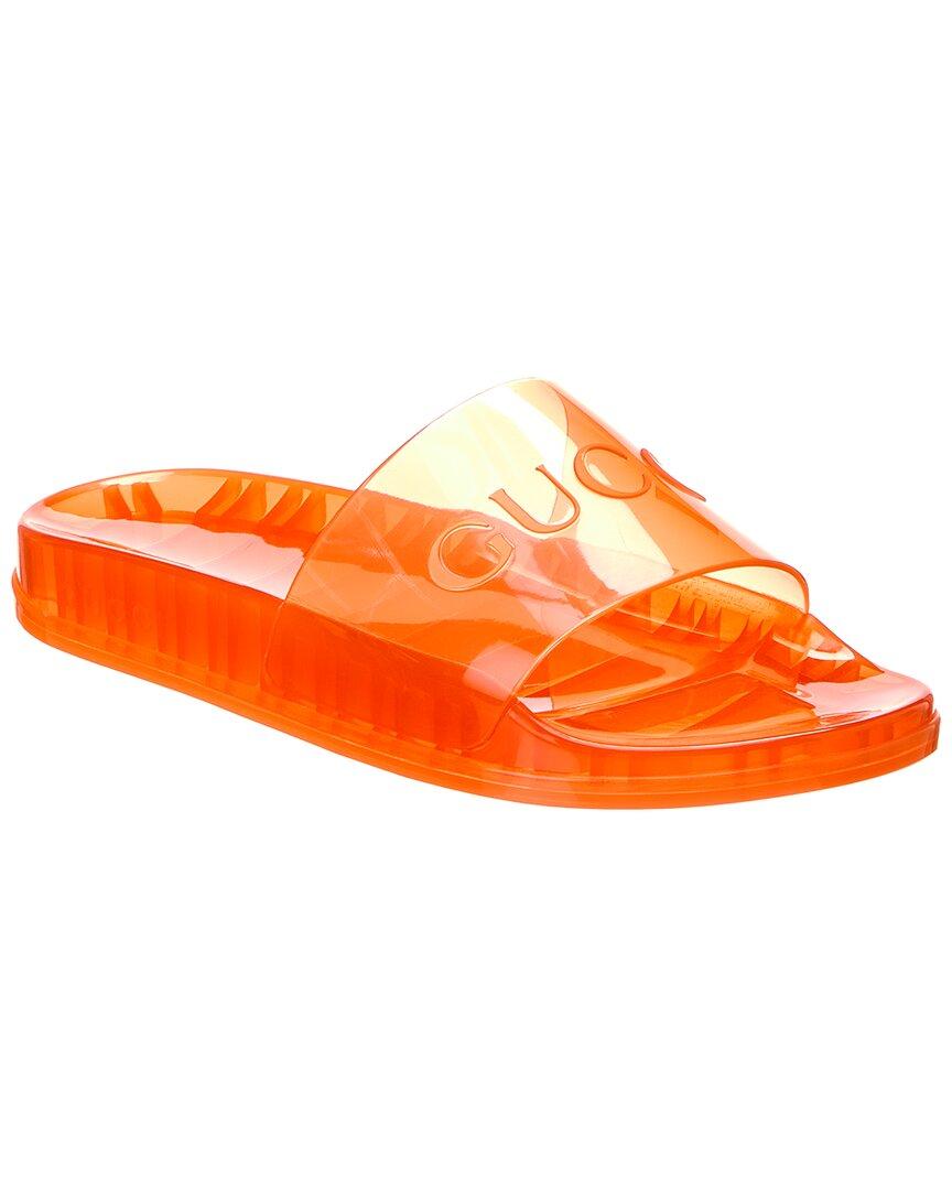 Gucci Rubber Slide in Orange for Men | Lyst display picture 2
