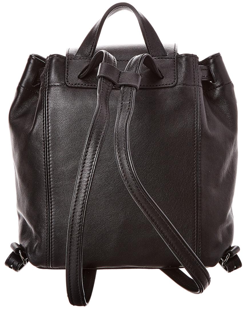 Longchamp Le Pliage Cuir Xs Leather Backpack in Black Lyst