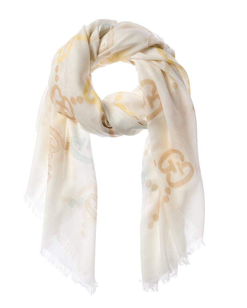 White hotsell gucci scarf