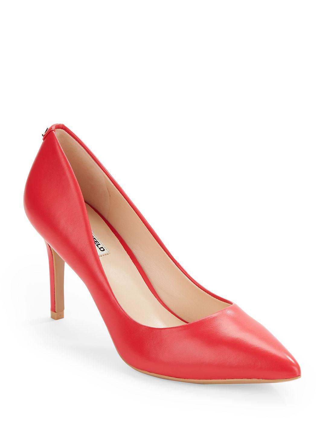 Karl Lagerfeld Royale Patent Leather 