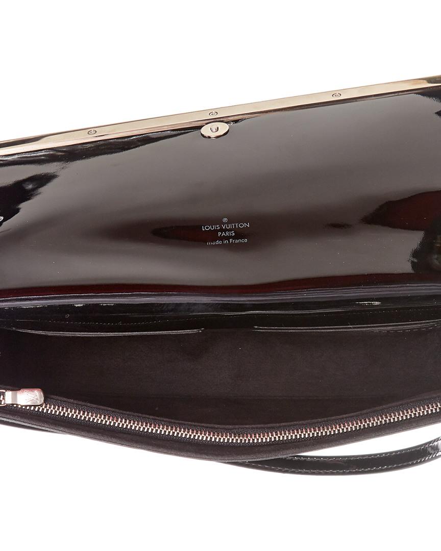 Authentic Louis Vuitton Black Electric EPI Leather Sevigne PM Bag