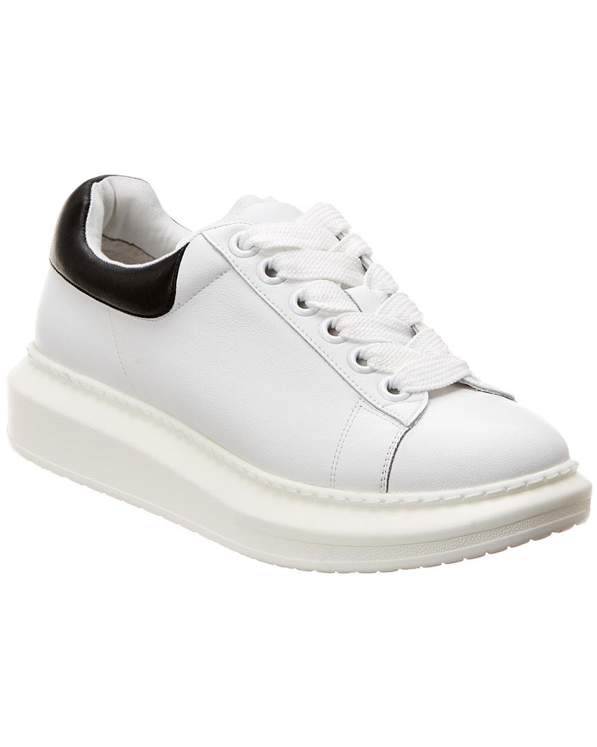 steve madden sneakers black and white