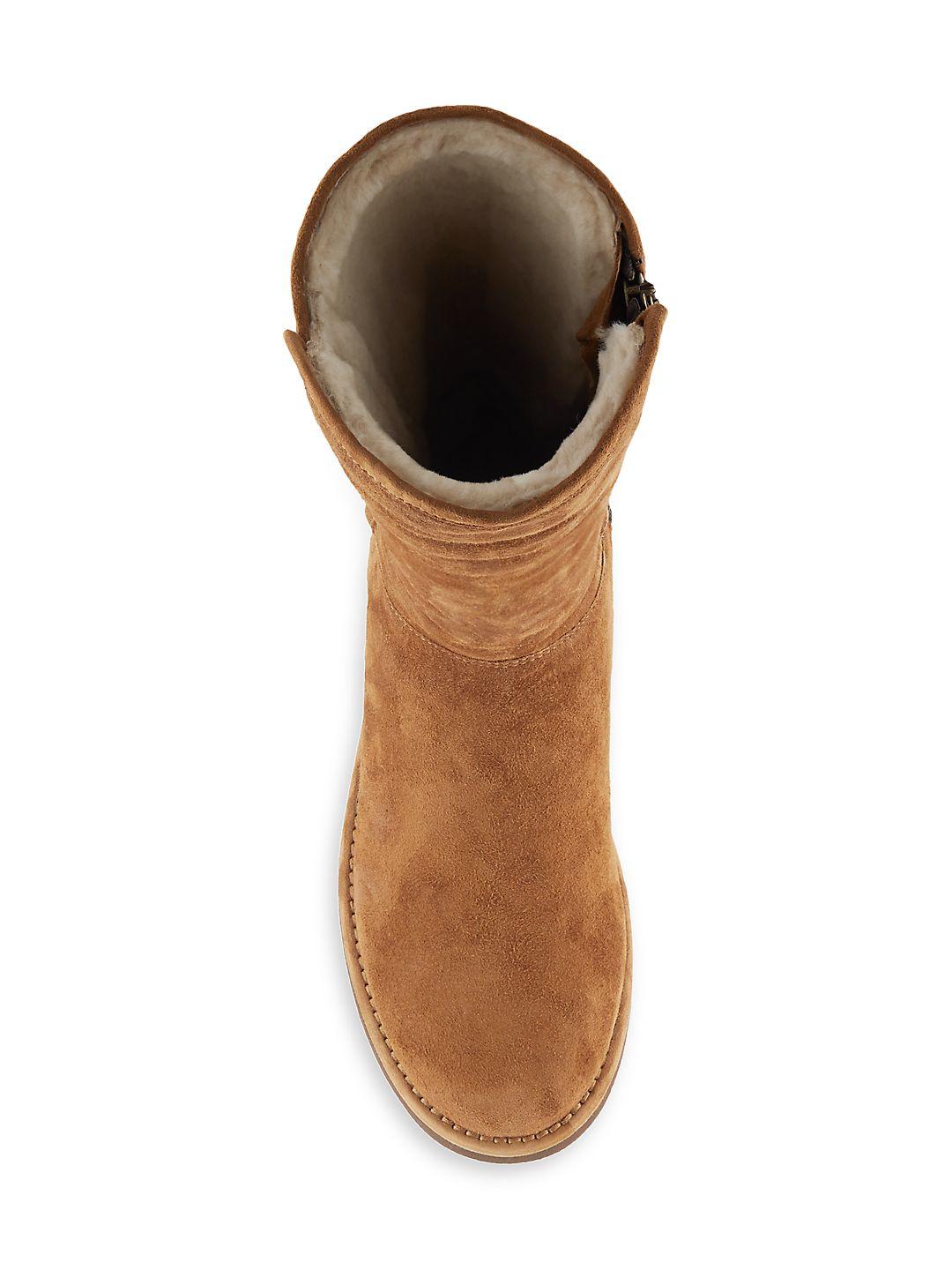 ugg abree shearling-lined suede boots