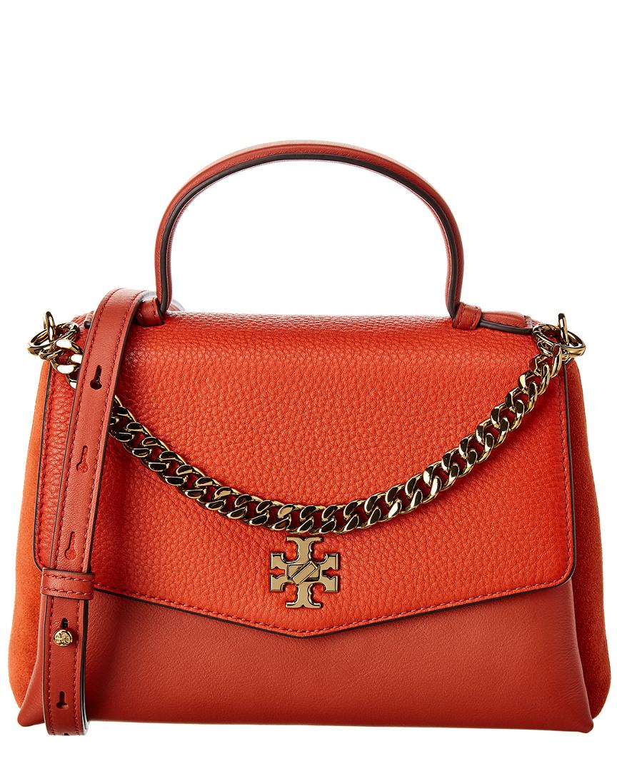 tory burch kira leather satchel