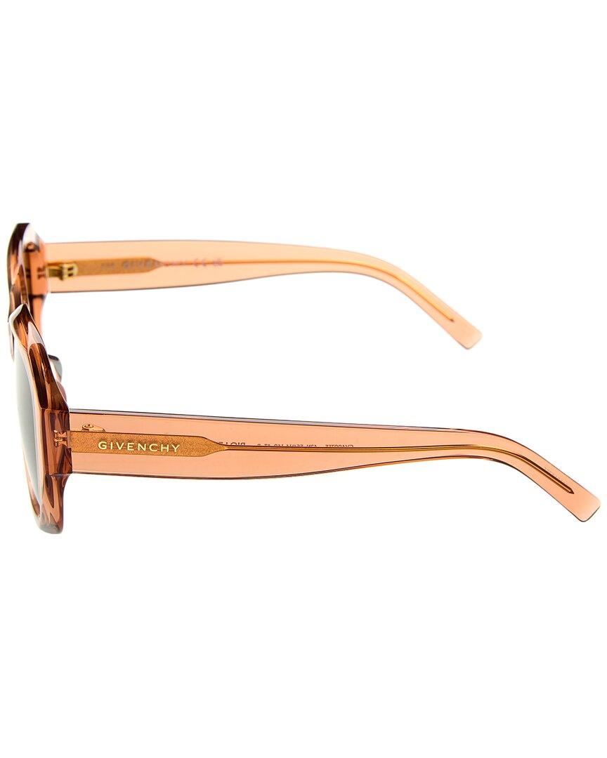 Givenchy Gv40075F 56Mm Sunglasses in Orange | Lyst display picture 3