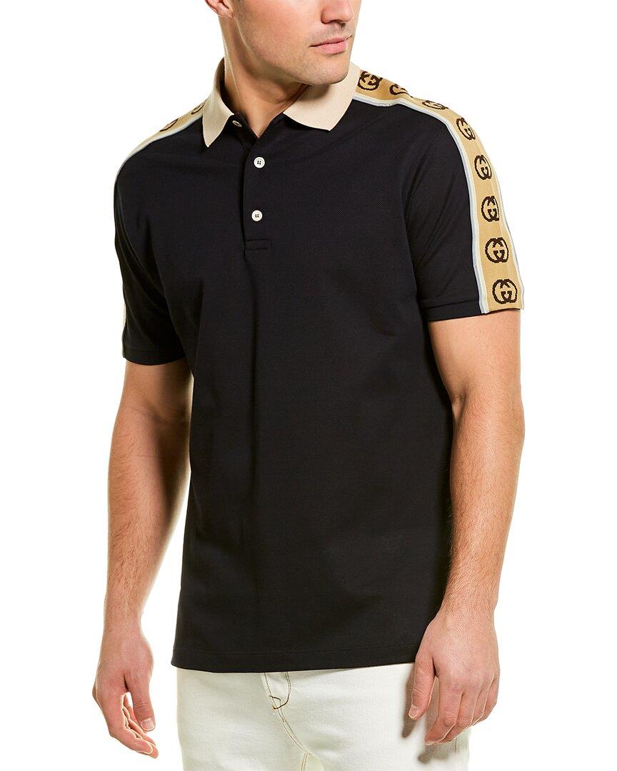 Gucci G Stripe Polo Shirt in Blue for Men | Lyst