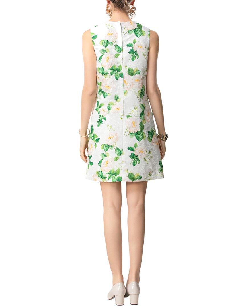 burryco mini dress Burryco Red Lace Embroidery Flowers Mini Sleeveless Dress XS-S Cocktail Party