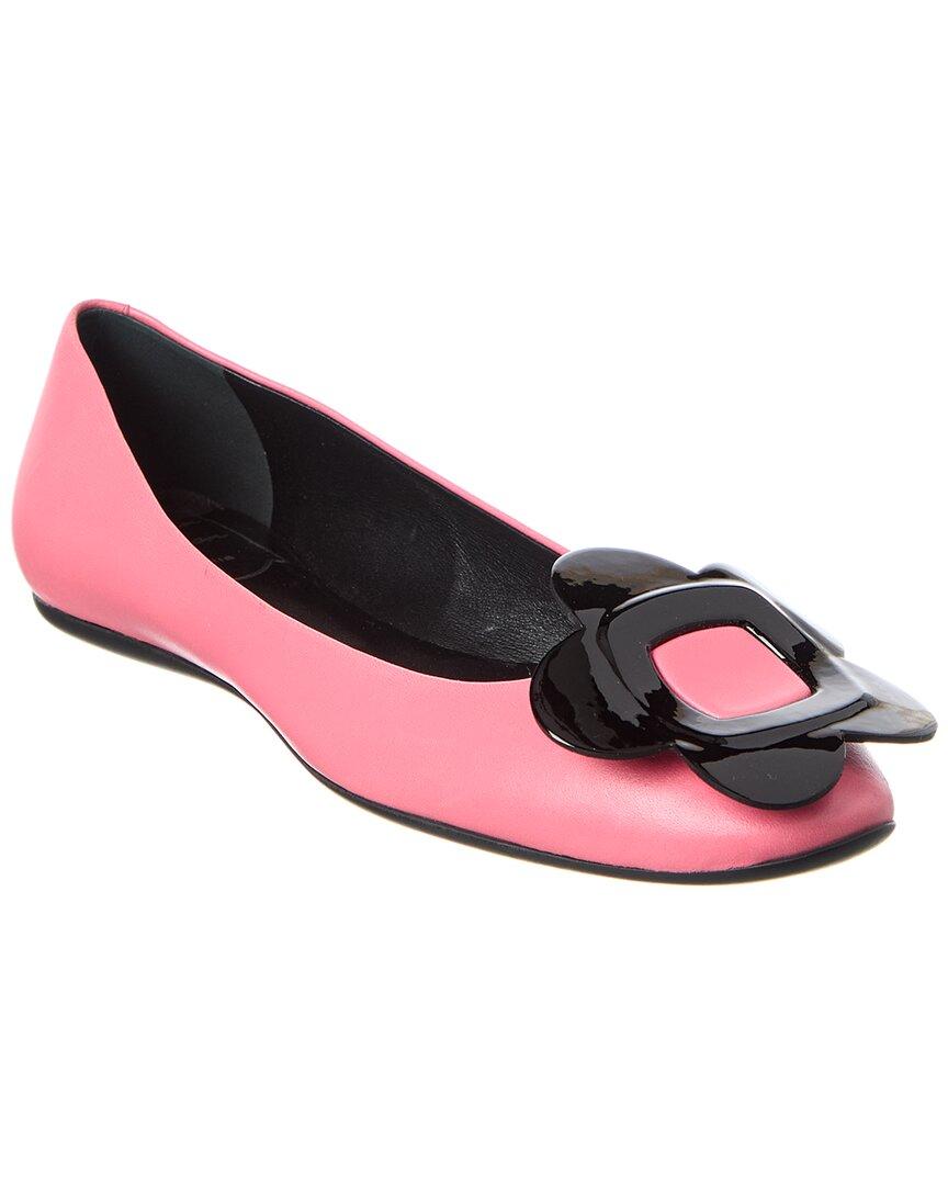 Pink Roger Vivier Flats for Women | Lyst