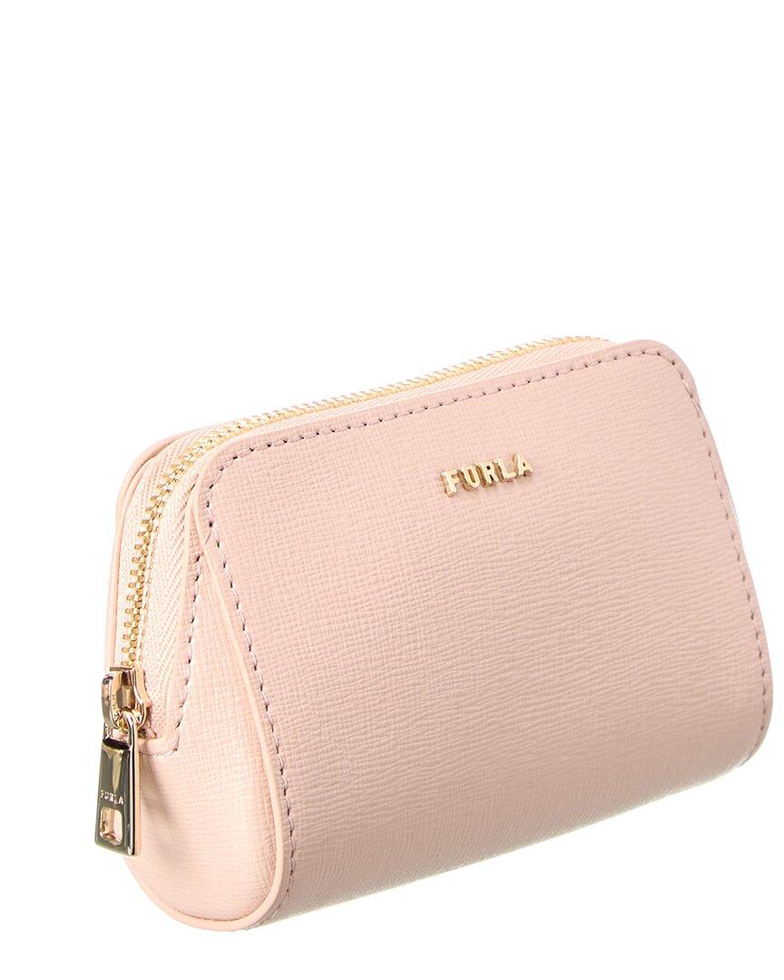 Furla Electra Medium Leather Cosmetic Case in Pink Lyst