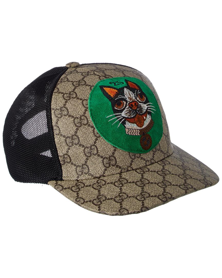 gg supreme canvas baseball hat