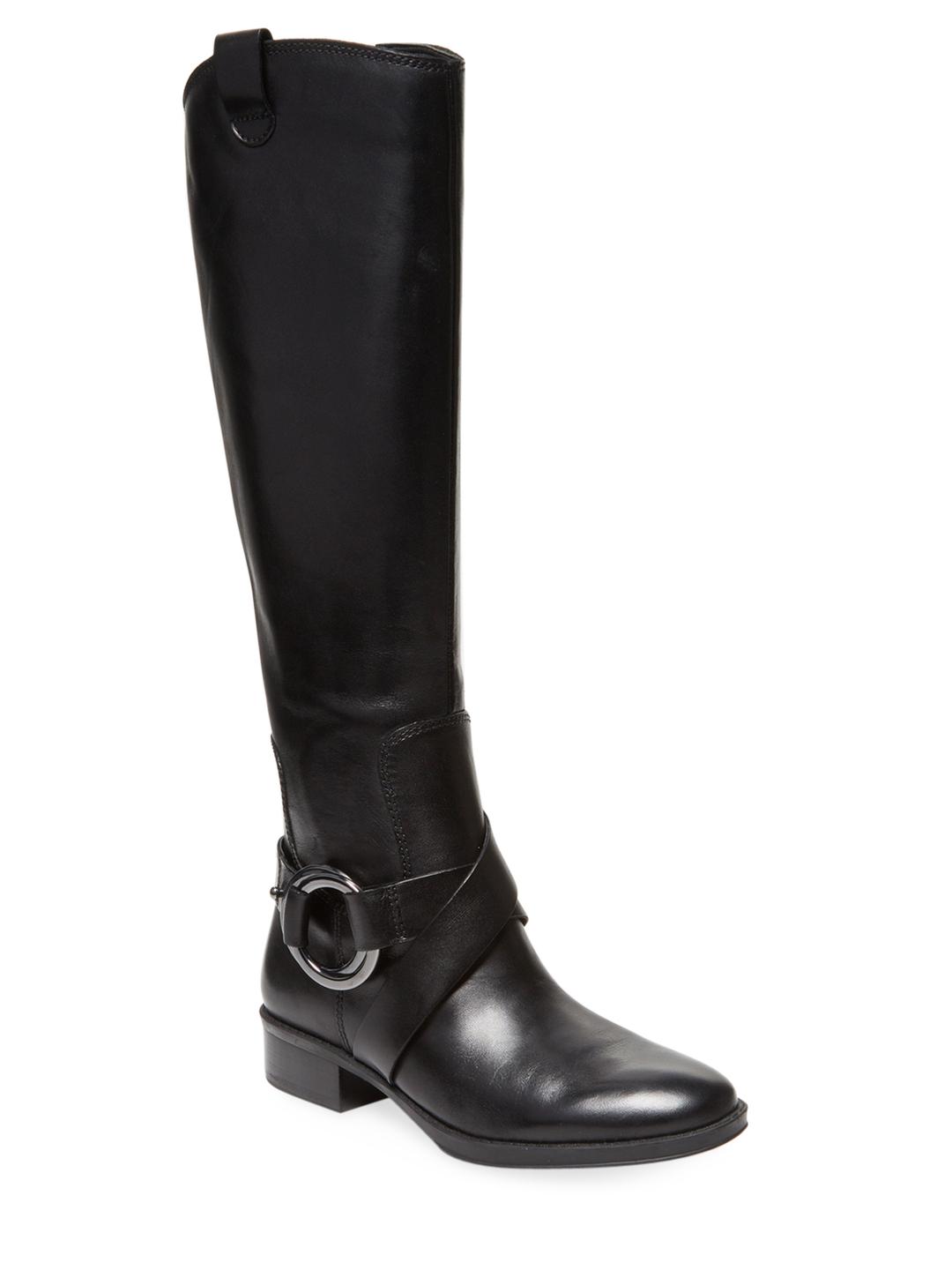 Lyst - Karl Lagerfeld Muret Leather Boot in Black