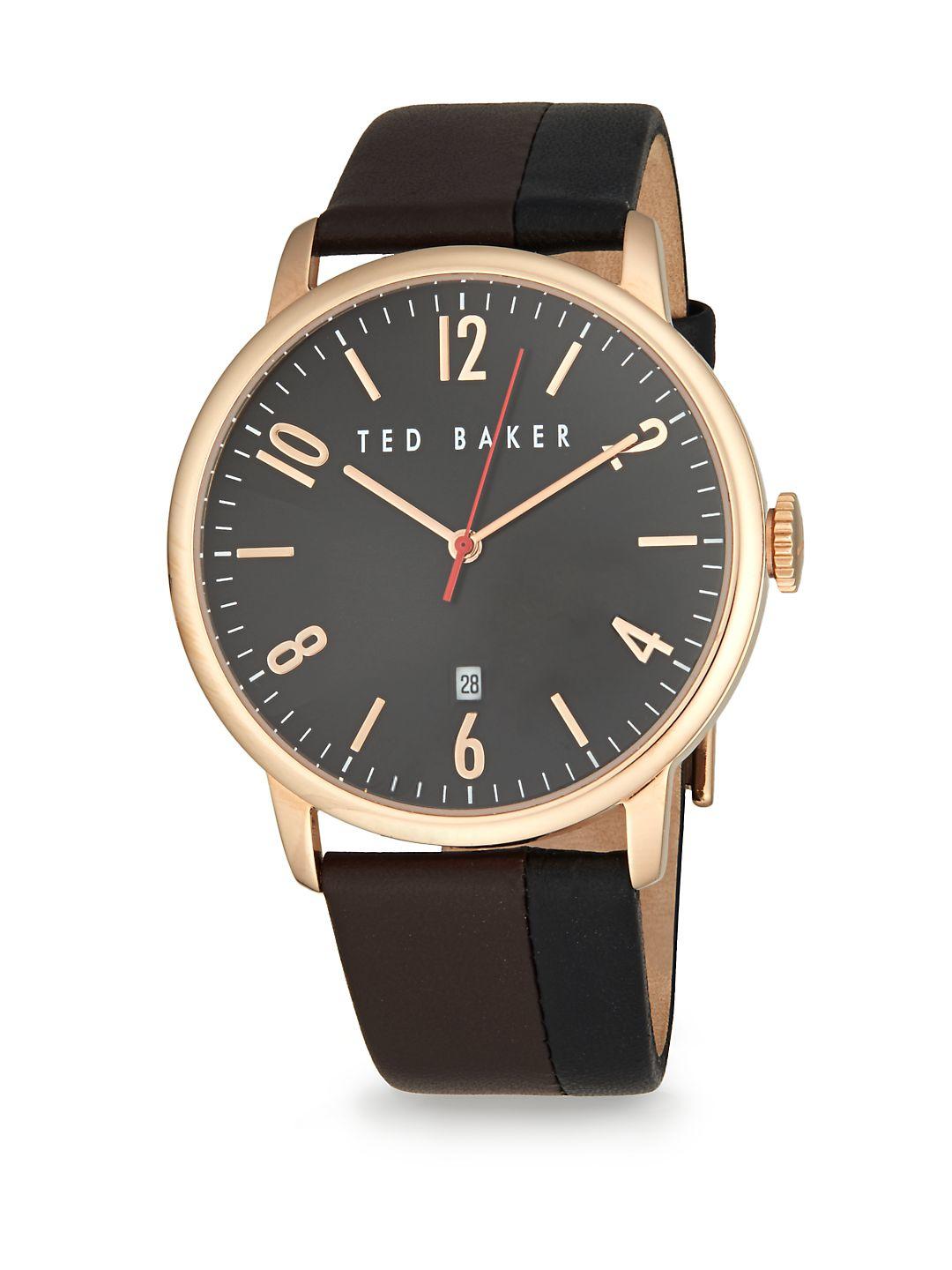 ted baker two tone watch