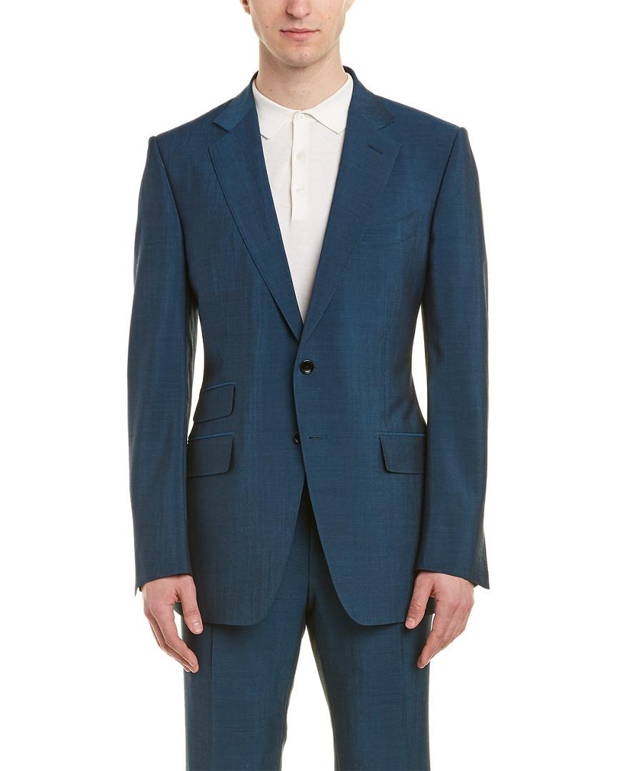 tom ford navy blue suit