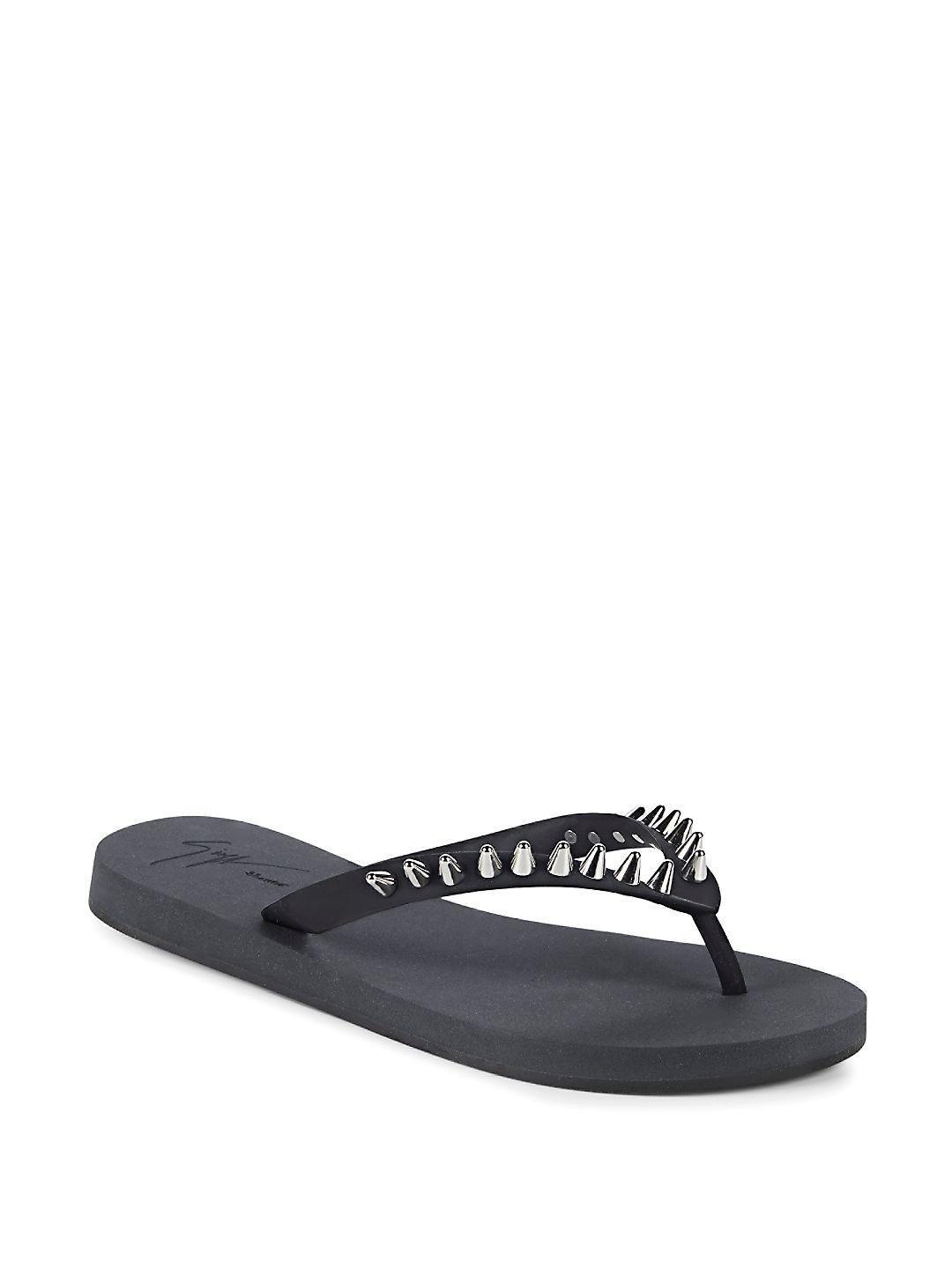 giuseppe zanotti flip flops