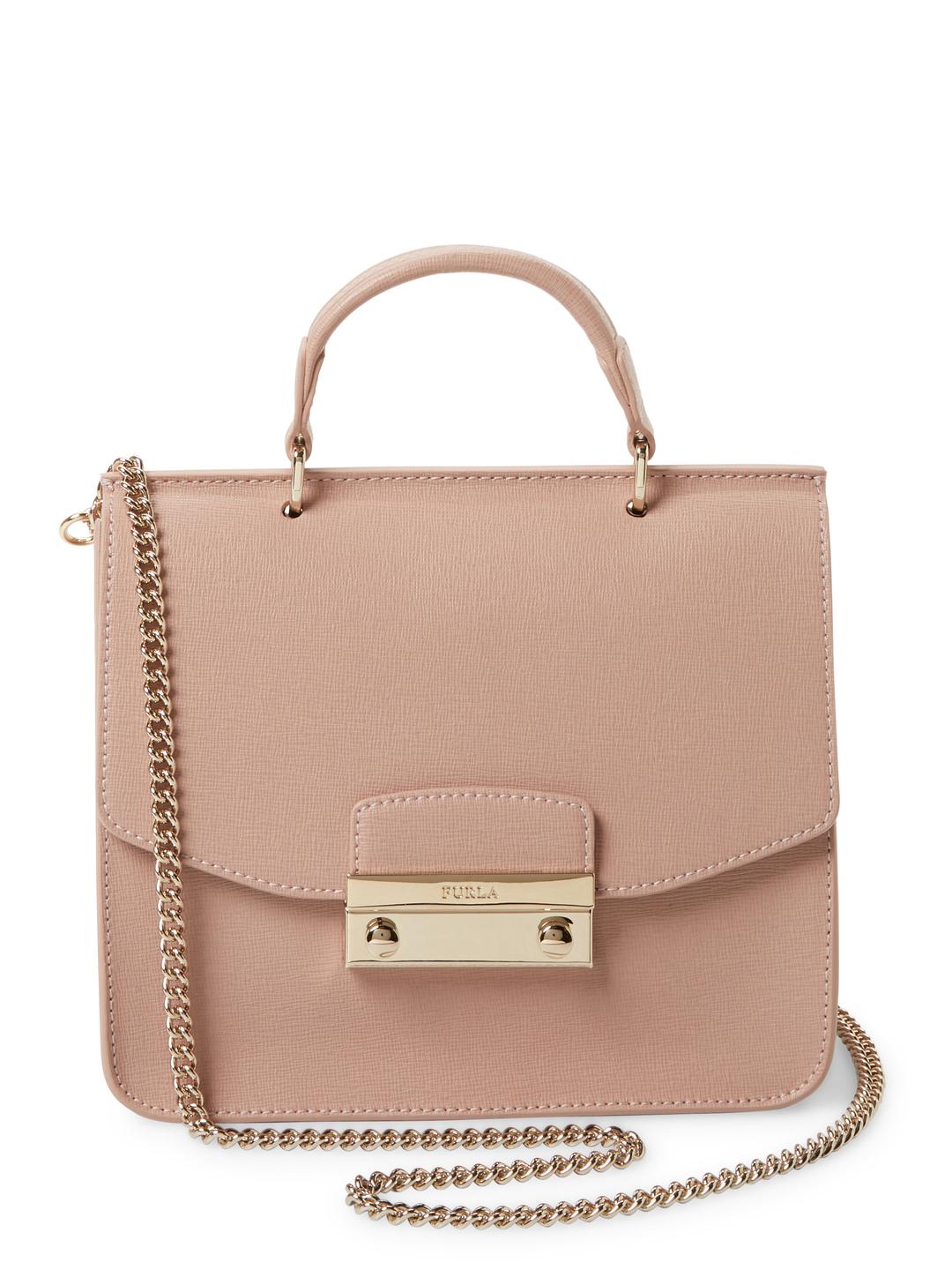 Furla Julia Mini Top Handle Satchel in Pink Lyst