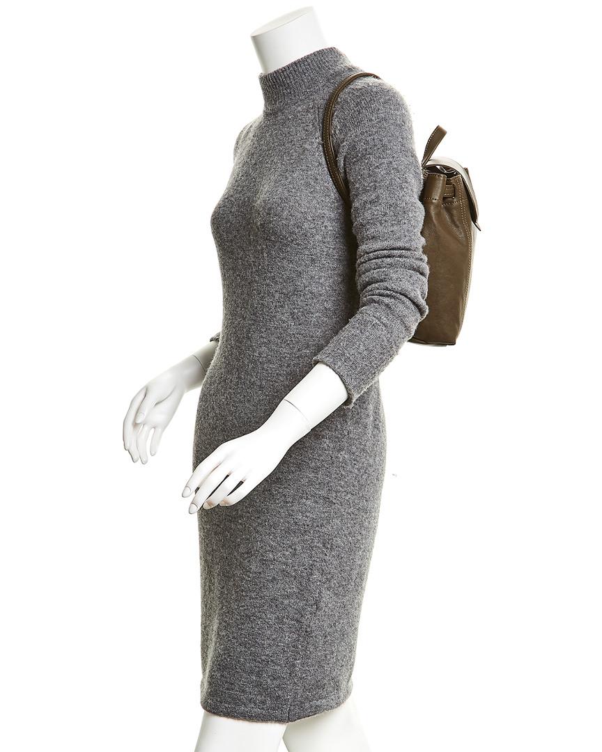 Longchamp Le Pliage Cuir Xs Leather Backpack in Green Lyst