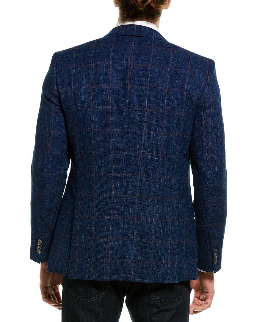 BOSS by HUGO BOSS Hutsons4 Wool & Linen-blend Sportcoat in Blue for Men |  Lyst