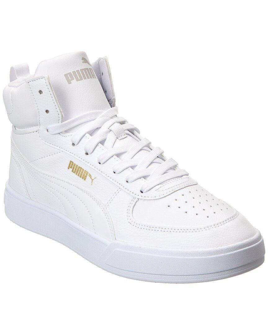 PUMA Caven Mid Sneaker in White for Men | Lyst