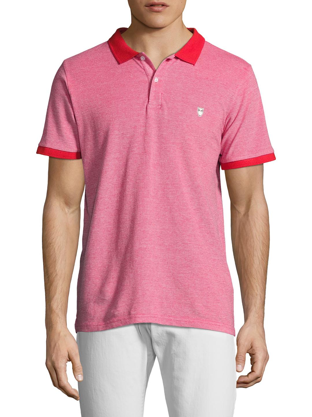 knowledge cotton apparel polo shirt