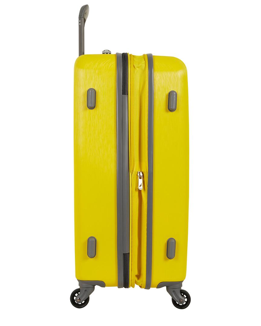 nautica yellow suitcase