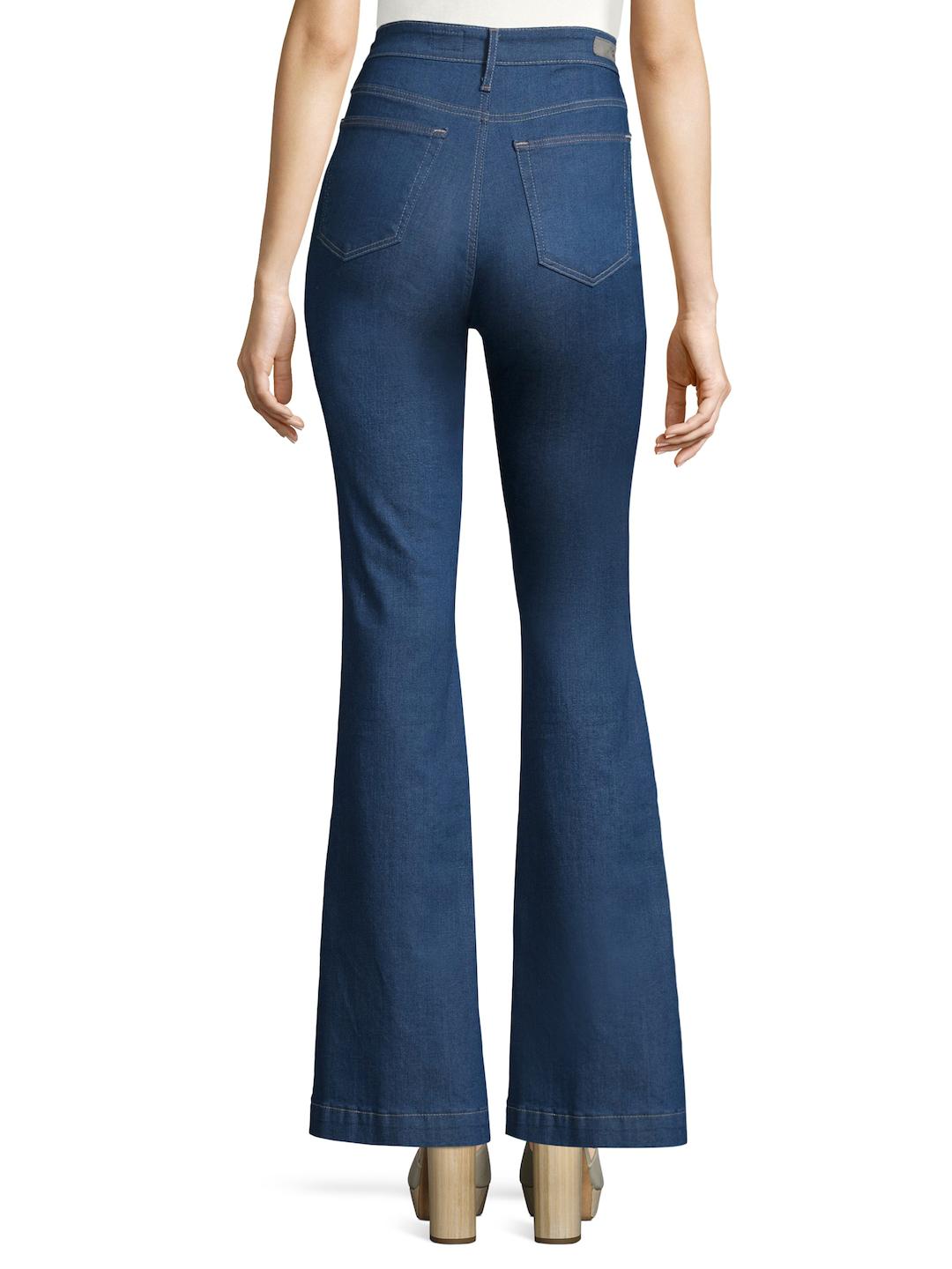 AG Jeans Cotton Janis Flared Jean in Blue Lyst