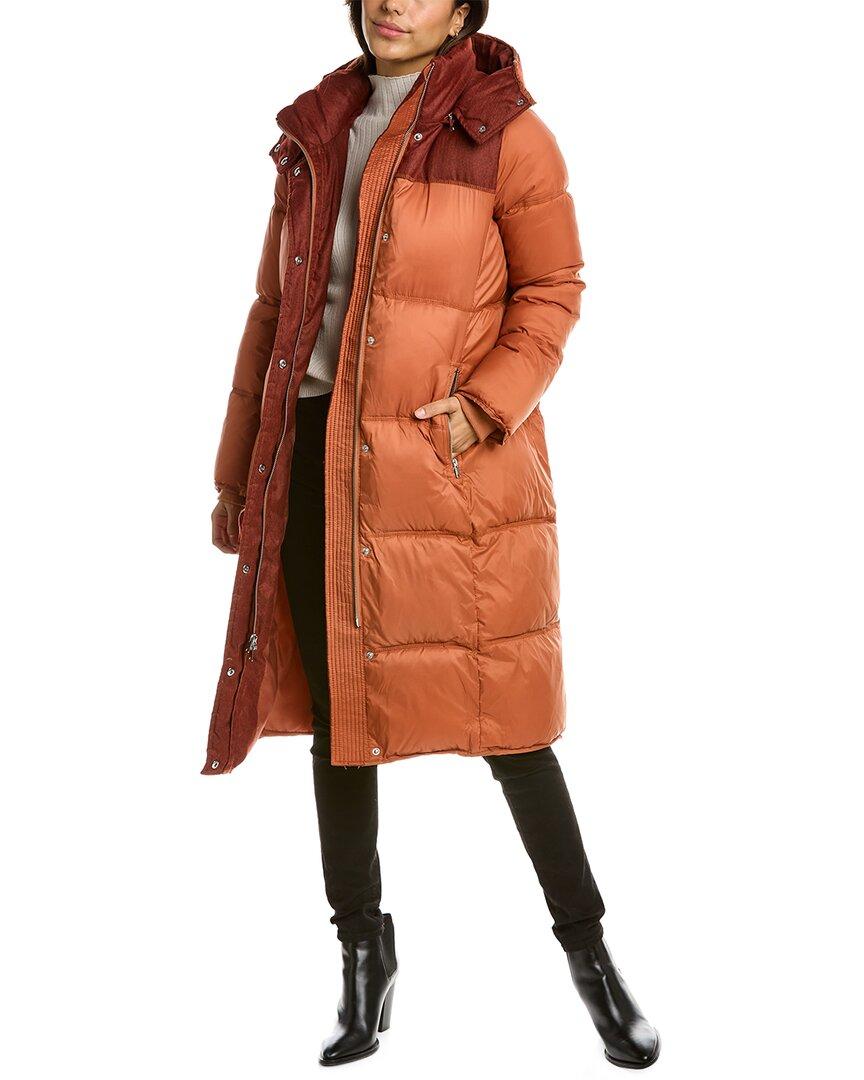Marc new york top long puffer coat