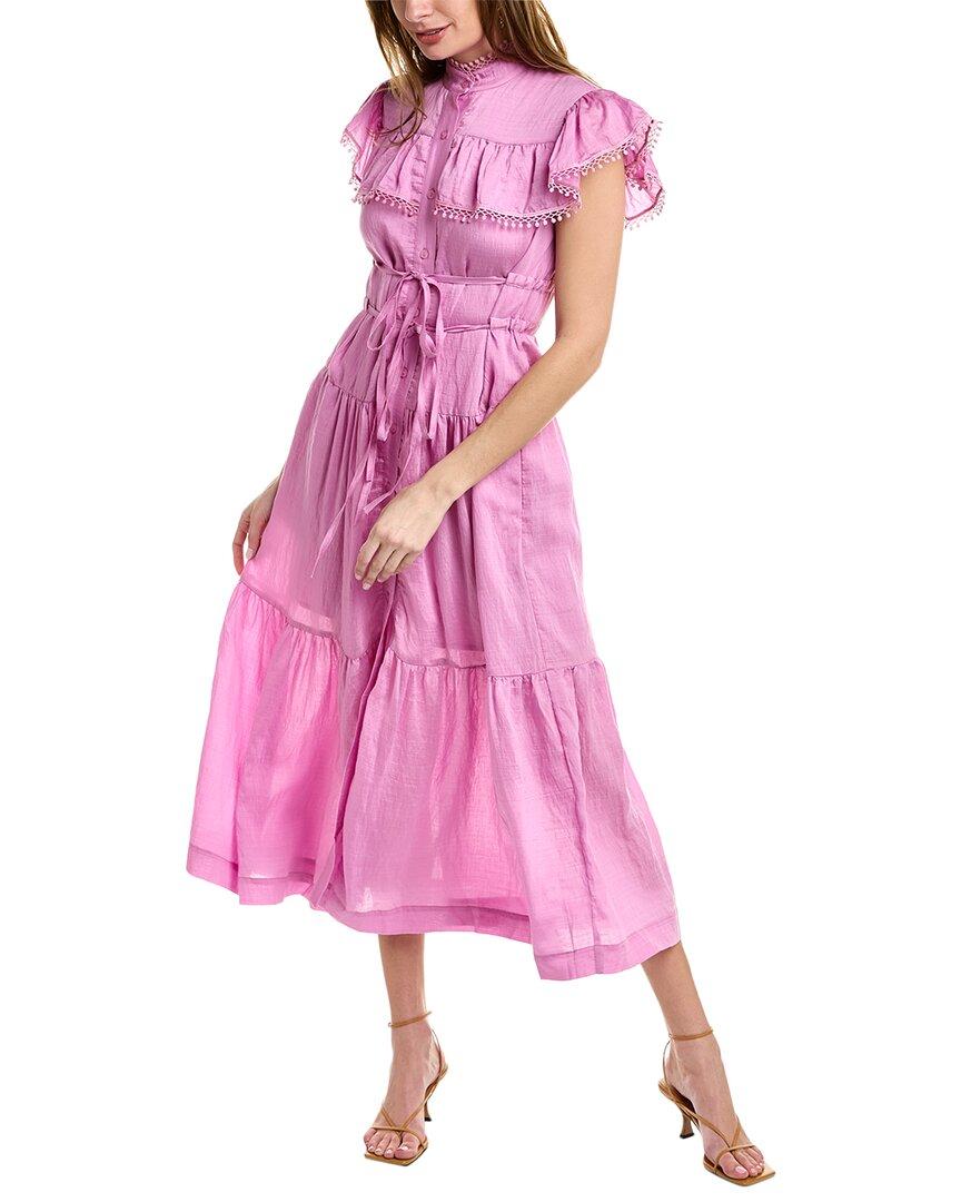 Sabina Musayev Blakeley Maxi Dress in Pink | Lyst UK