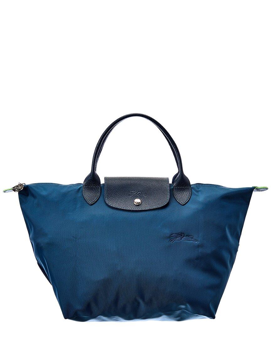 Longchamp Le Pliage Green Nylon Bag in Blue Lyst