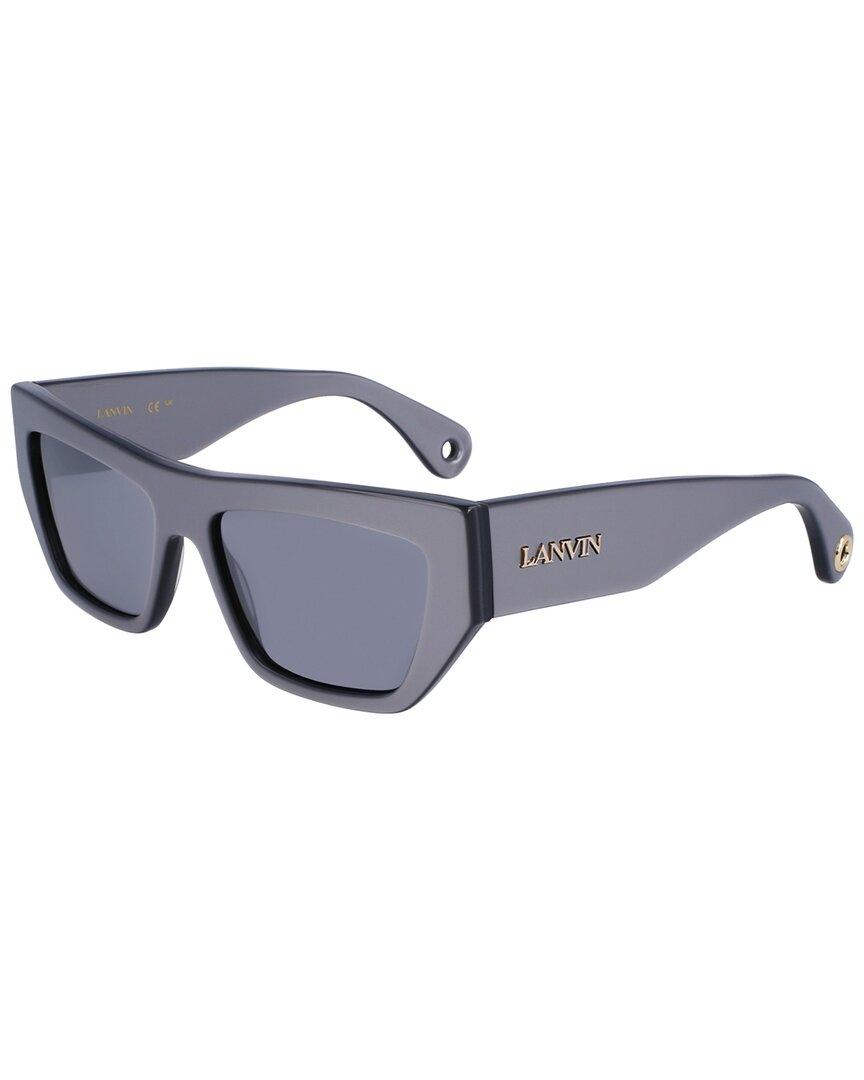 Lanvin Signature 55mm Sunglasses in Blue Lyst UK