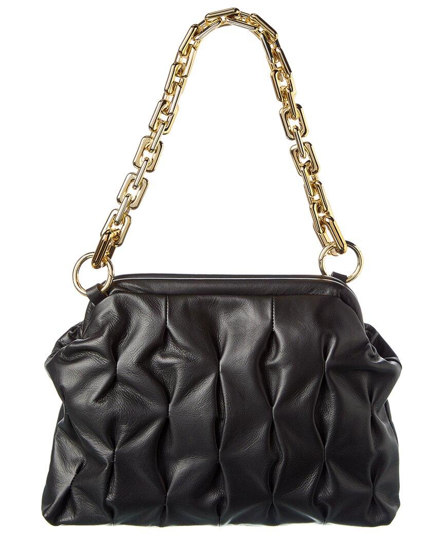 Persaman New York Bell Quilted Leather Crossbody in Black | Lyst