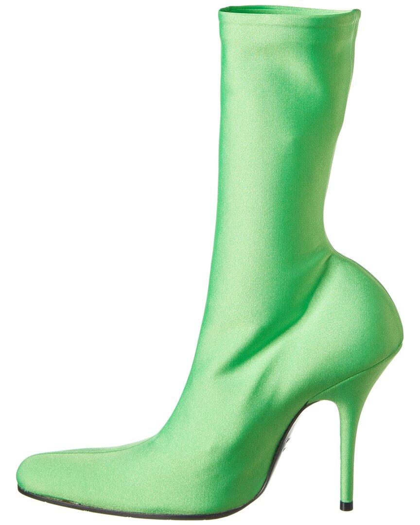 balenciaga boots womens green