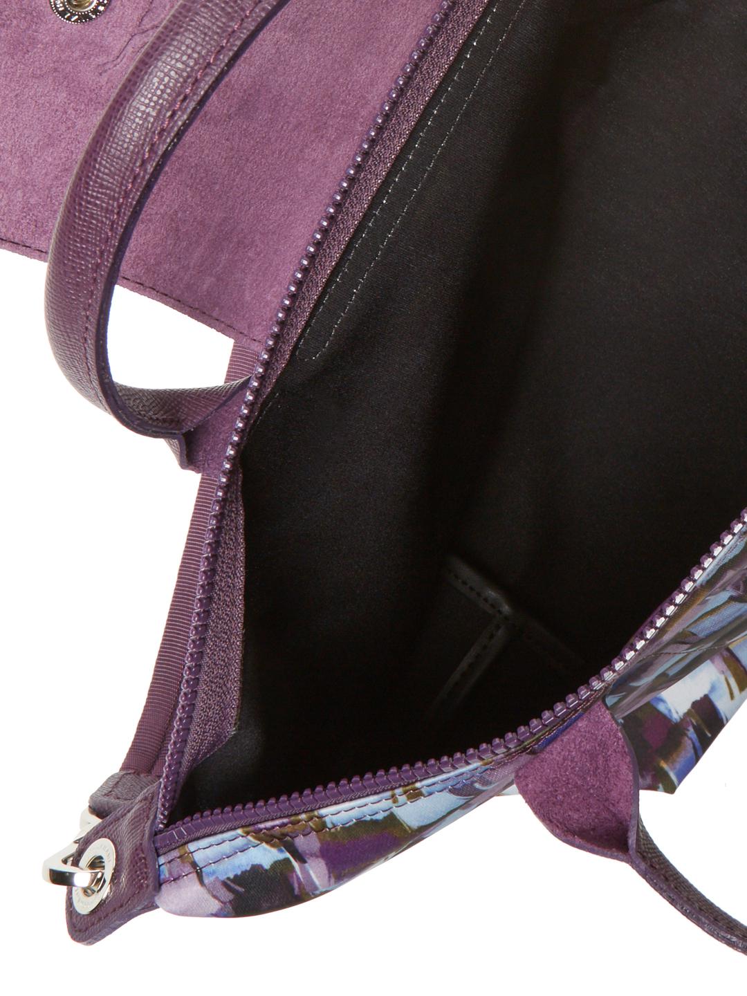 longchamp dark purple