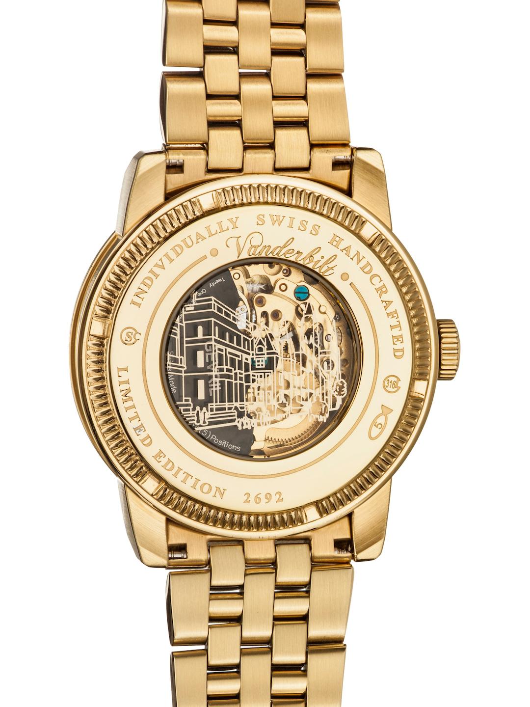 gevril vanderbilt automatic watch