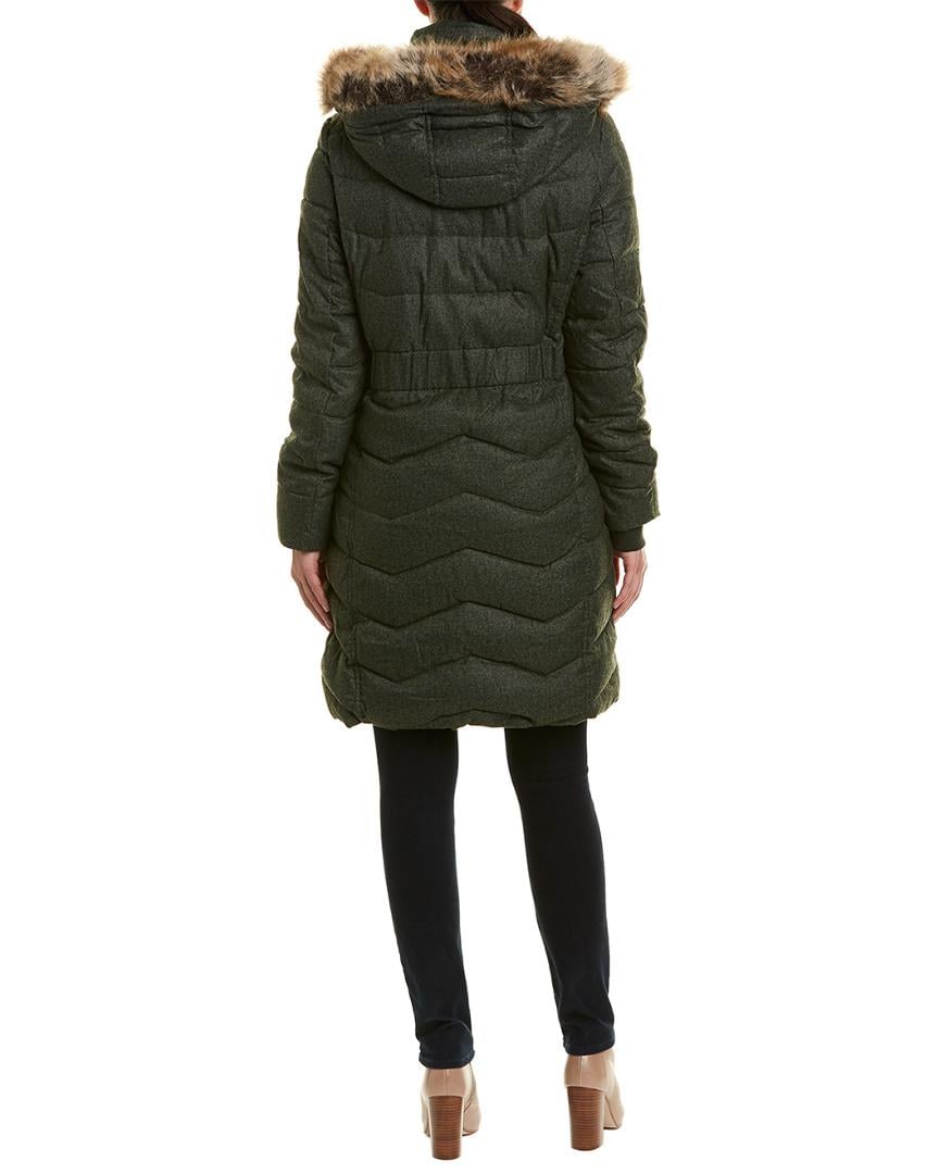Foreland Quilted Jacket in Green 