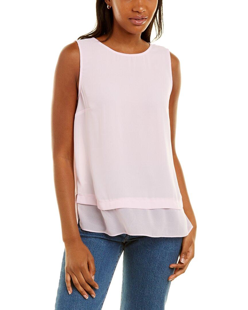 Womens Clothing Tops Sleeveless and tank tops Monki Synthetic Sleeveless Pleated Peplum Top in Pink 