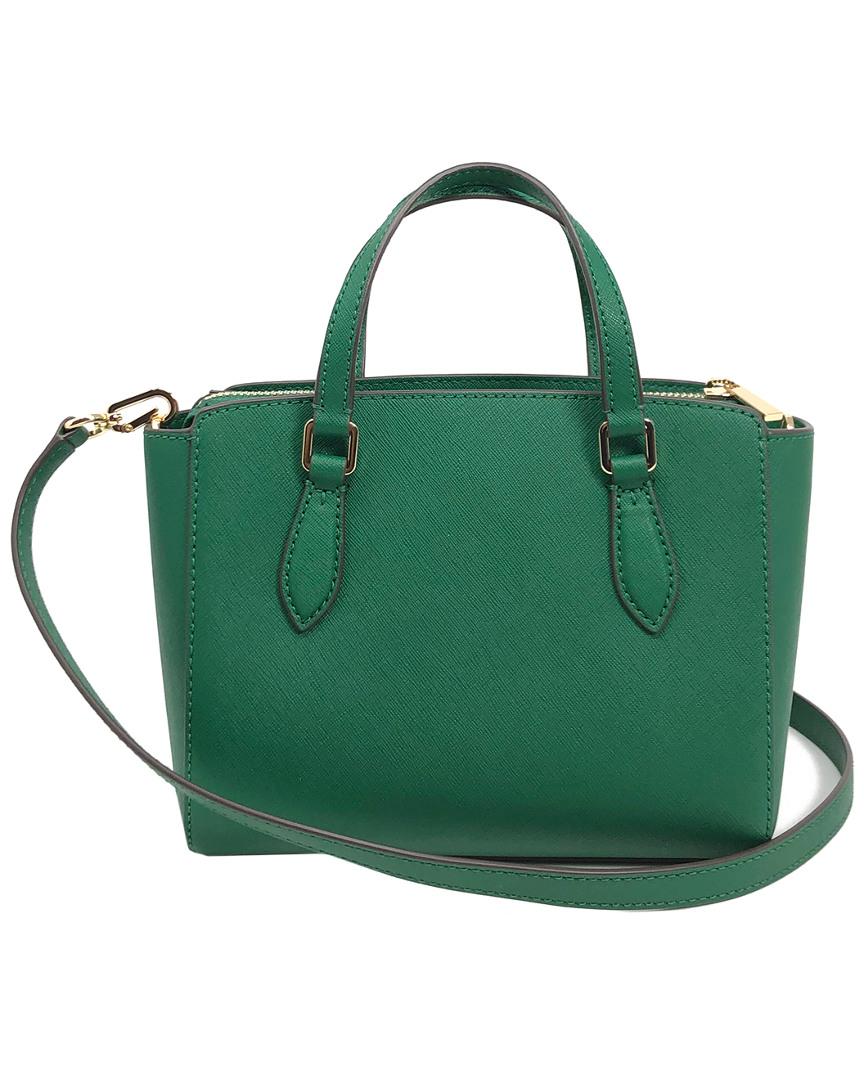 Tory Burch, Bags, Nwt Tory Burch Emerson Small Buckle Tote Jitney Green