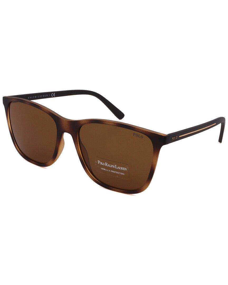 Polo Ralph Lauren Ph4143 57mm Sunglasses in Brown for Men | Lyst UK