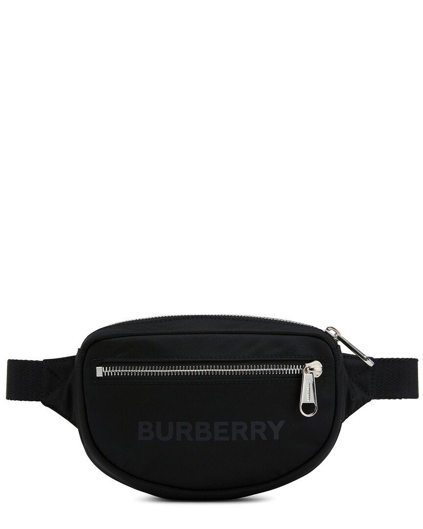 Black burberry fanny pack deals