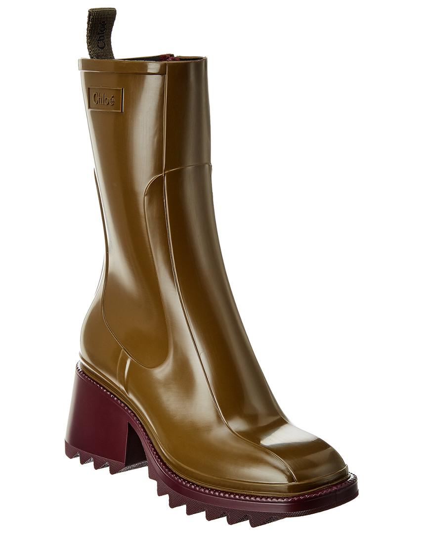 chloe rain boots