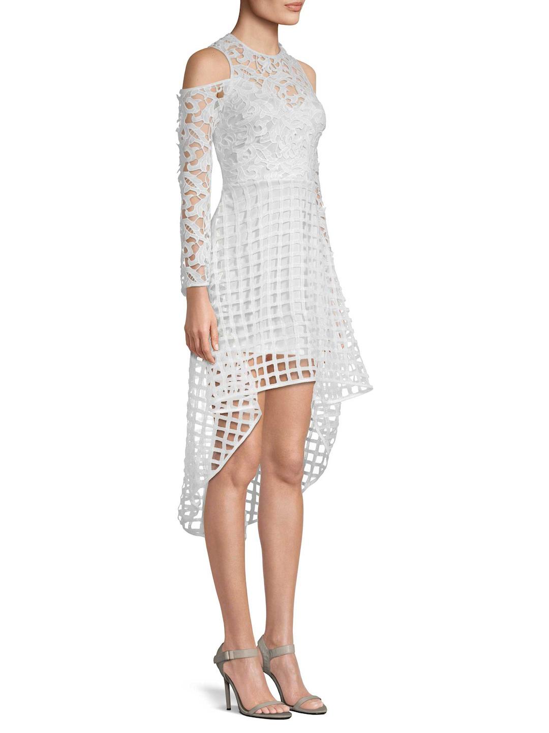 alexia admor white dress