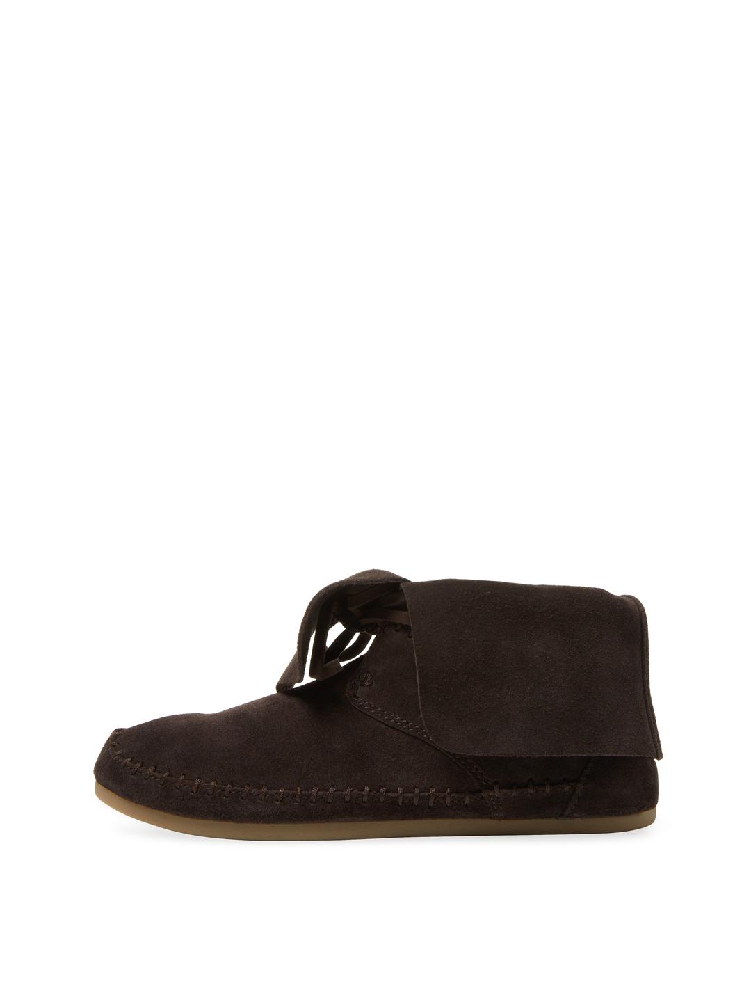 toms zahara suede convertible moccasin bootie