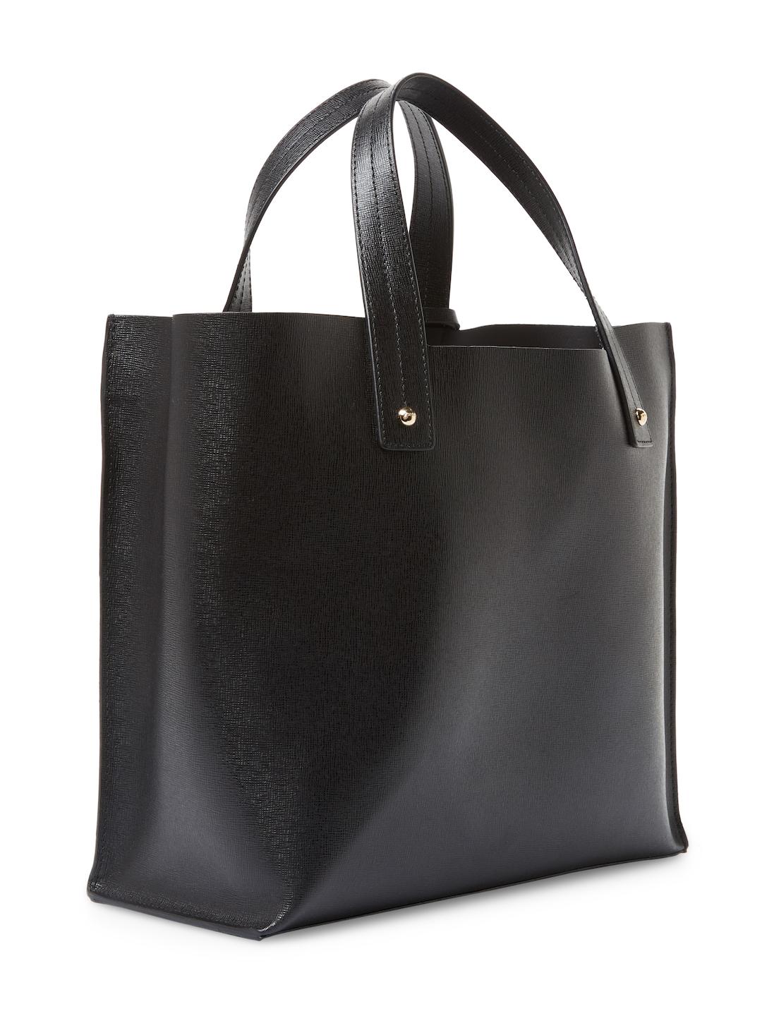 Leather Tote Bag Malaysia / Prada Black Saffiano Leather Medium Double