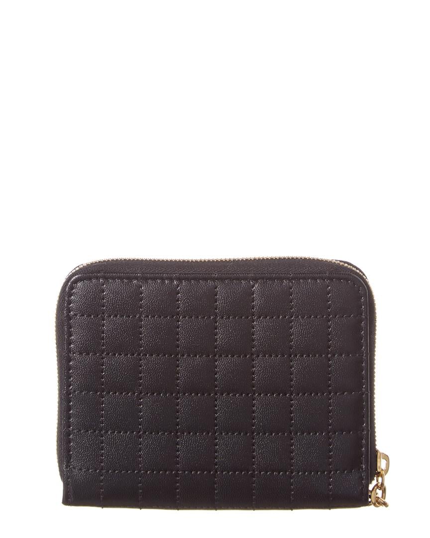 celine compact zipped wallet