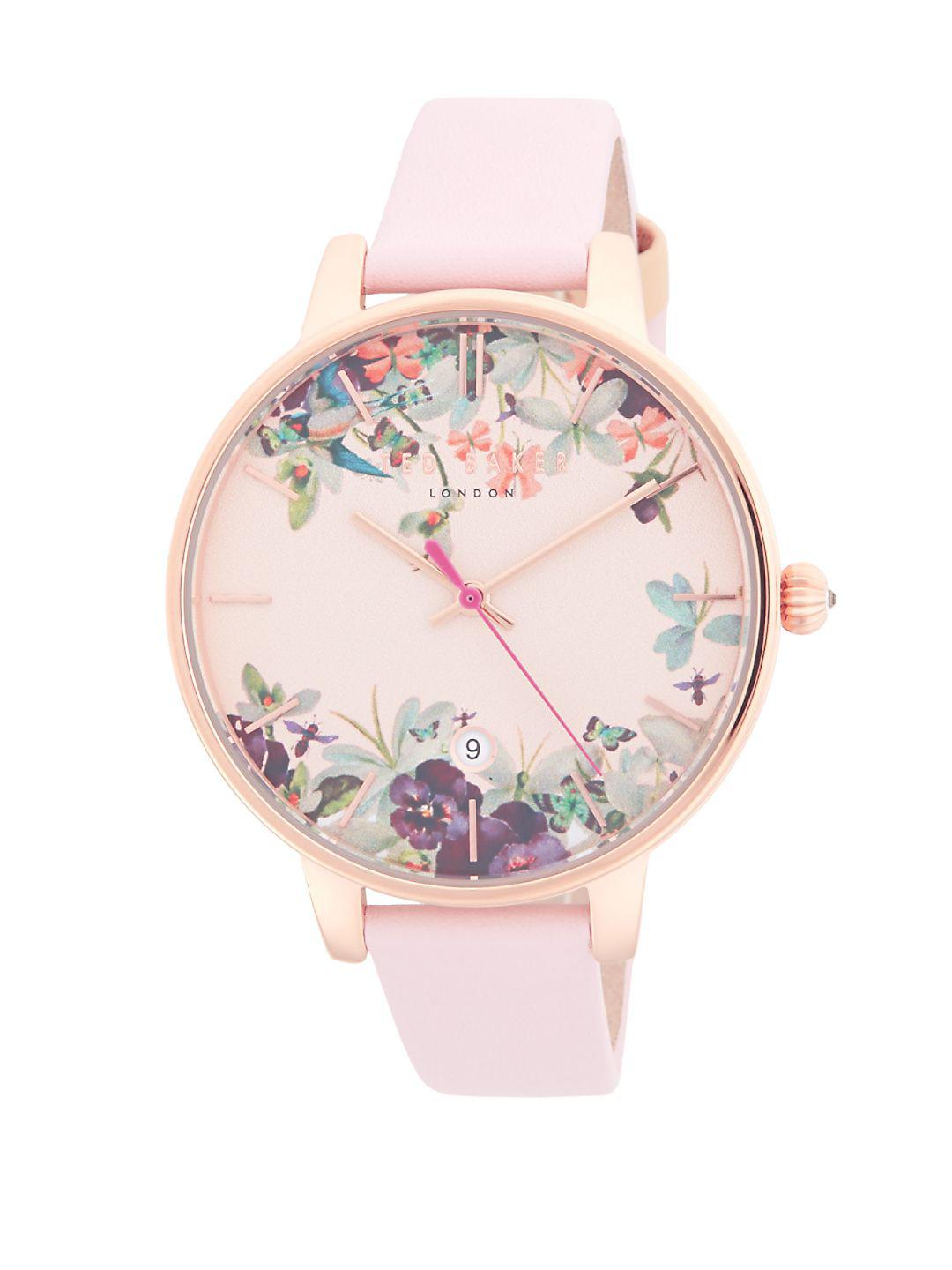 ted baker pink watch strap