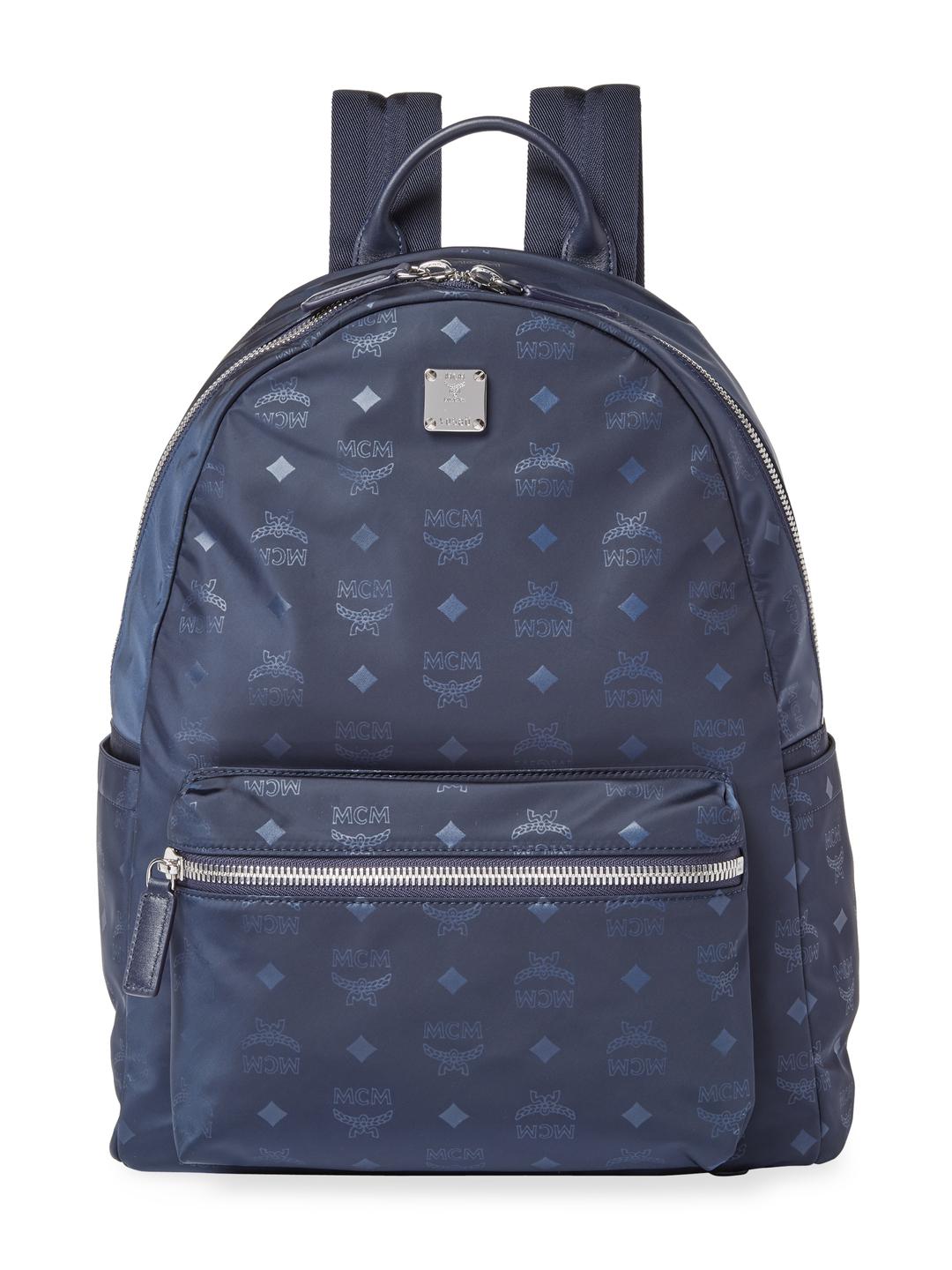 mcm backpack nylon black