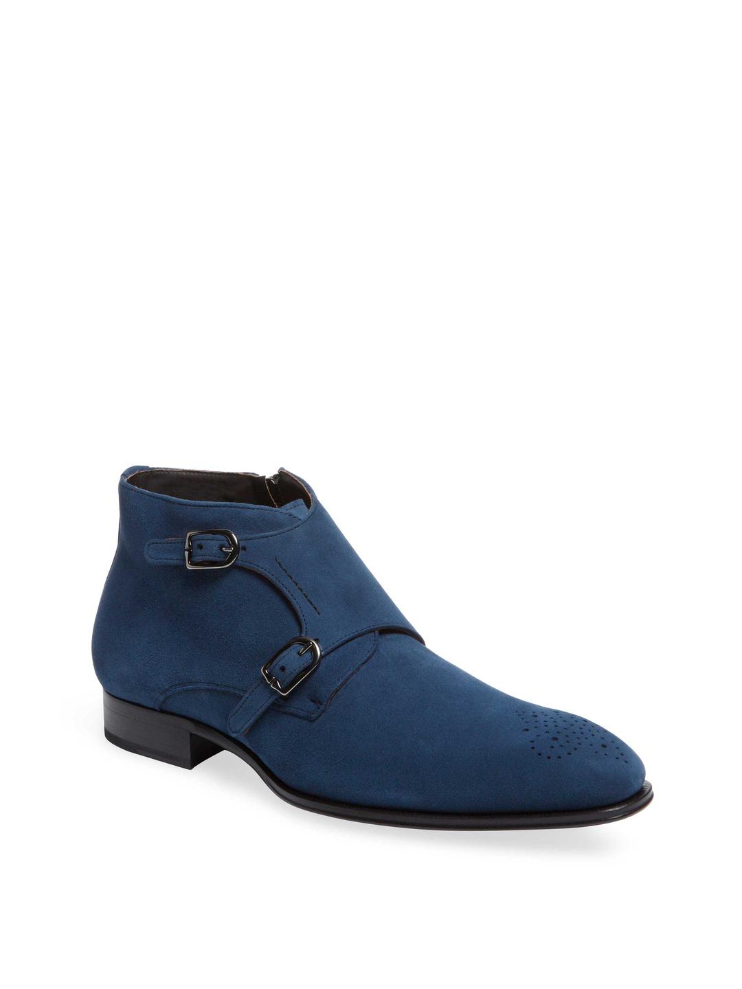 mezlan blue suede shoes