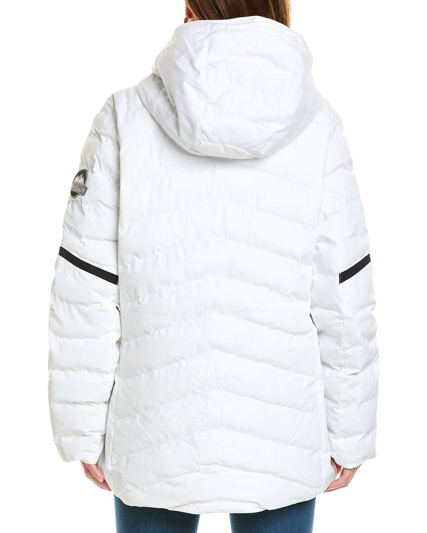Spyder Brisk Synthetic Jacket in White Lyst UK