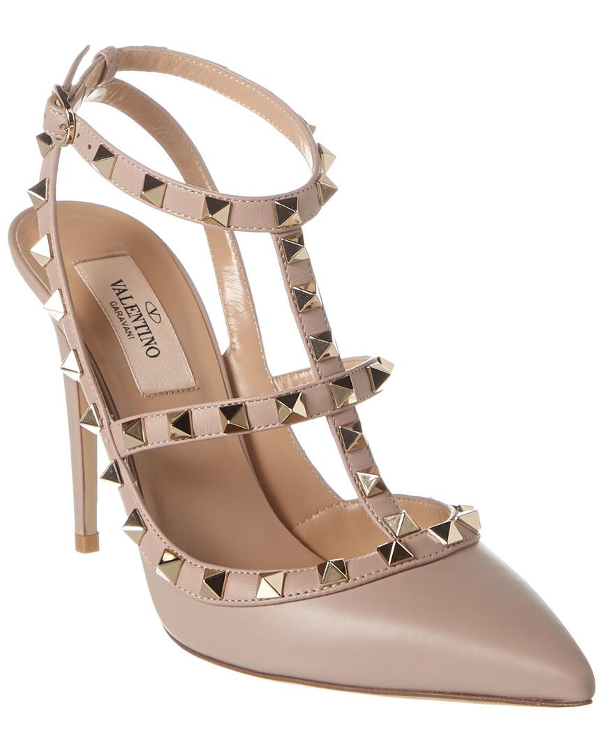 valentino rockstud caged pump