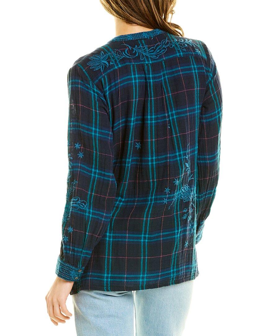 Johnny Was Cotton Phiona Bishop Sleeve 