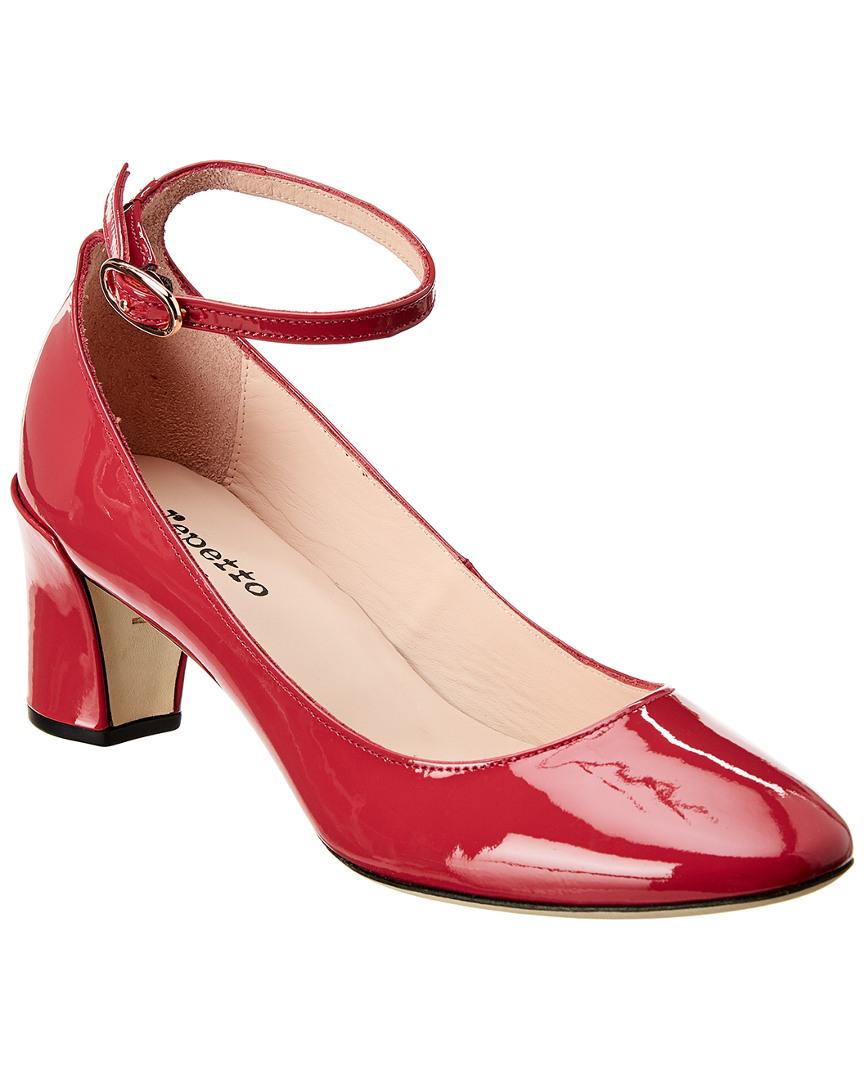 Repetto Leather Electra Patent Pump in Red - Lyst